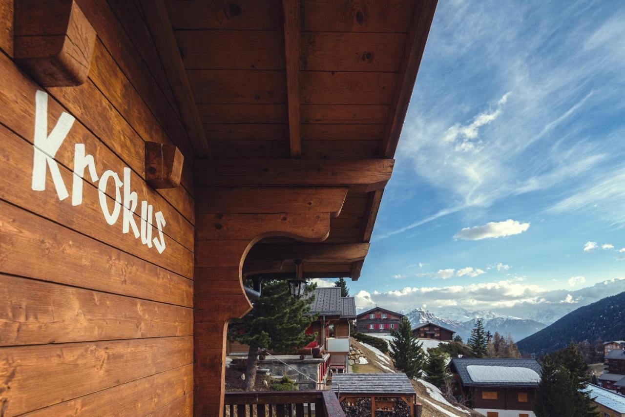 Chalet Krokus Riederalp Buitenkant foto